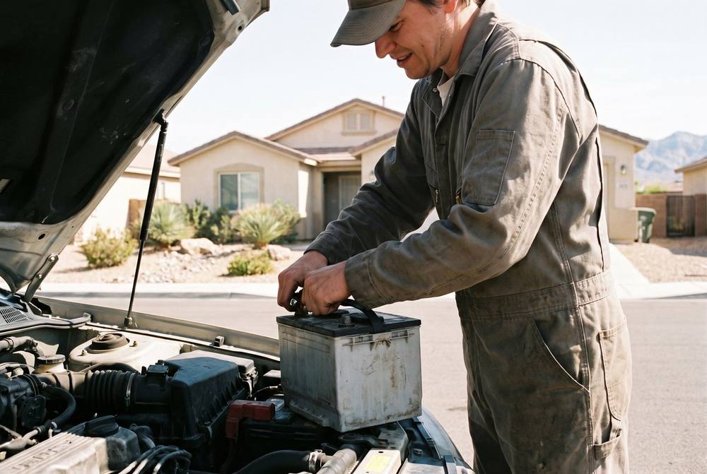 Replacing car battery
